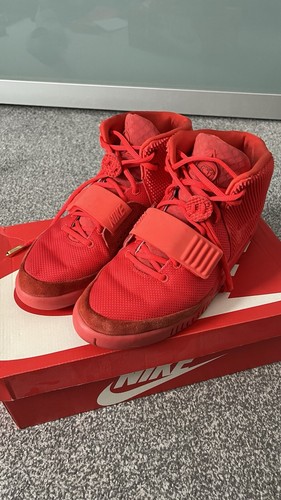 kanye red yeezy